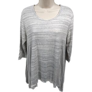 INAE Collection Asymmetric Tunic Top Sz S